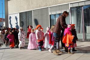 Maškare spodile zimo že pred pustnim torkom